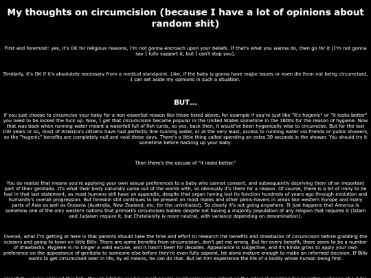 about/opinions/circumcision screenshot