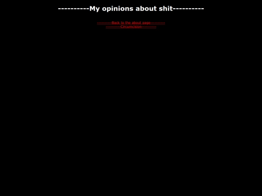 about/opinions/opinions screenshot