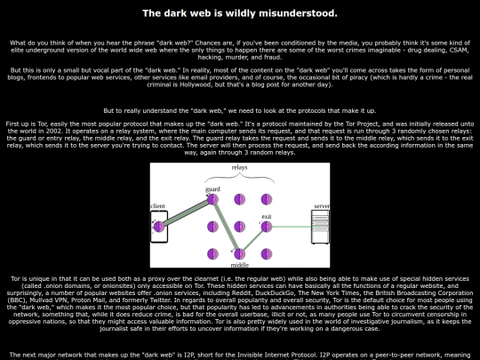 blogs/tech/darkweb screenshot