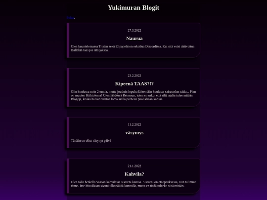 Perussivu screenshot