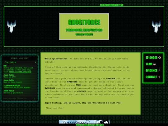 homepage screenshot