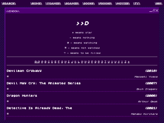 logging/tv/d screenshot