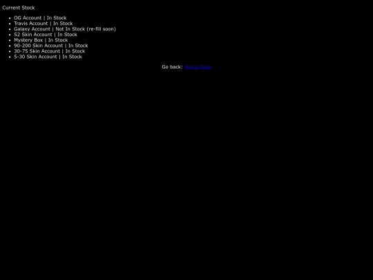 stock screenshot