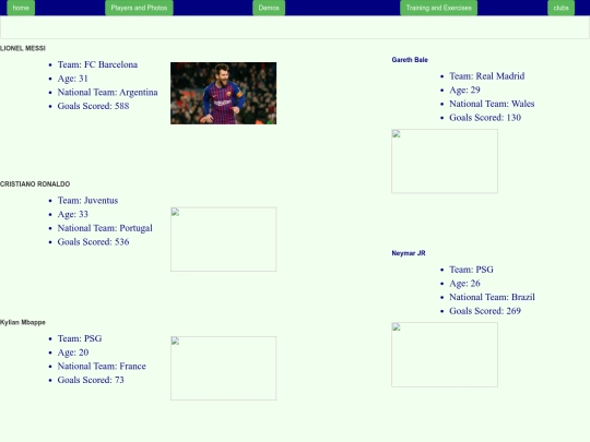 playersphotos screenshot