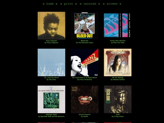 records screenshot
