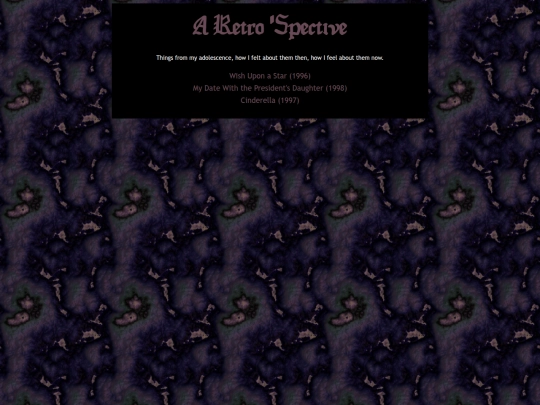 retrospec screenshot