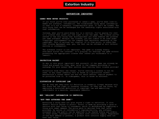 extortion_industry screenshot