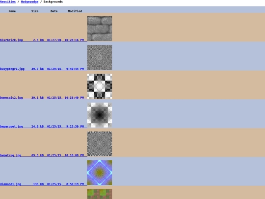 backgrounds screenshot