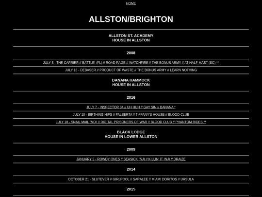 allstonbasement screenshot