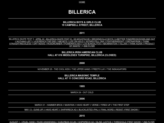billericadiy screenshot