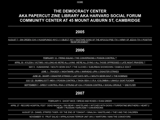 democracycenter screenshot