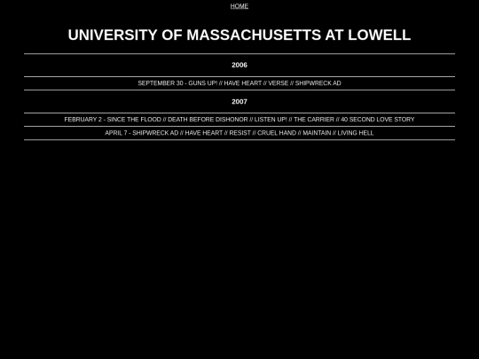 umasslowell screenshot