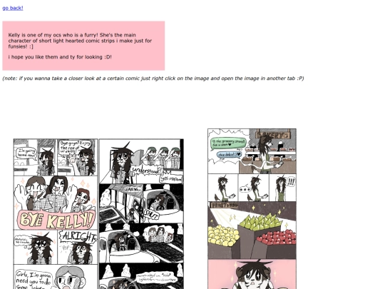 COMICS PAGE/KellyKomics screenshot