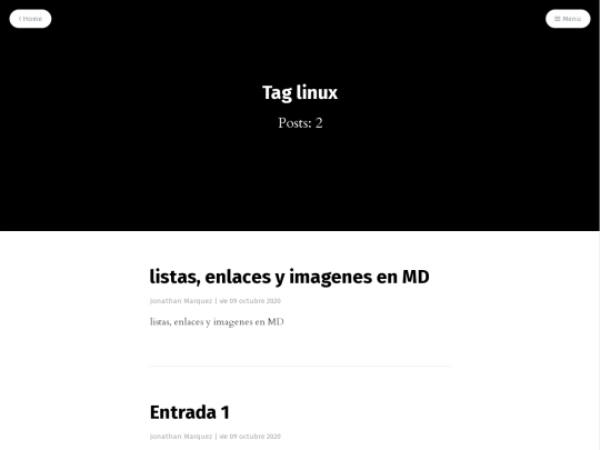 author/linux screenshot