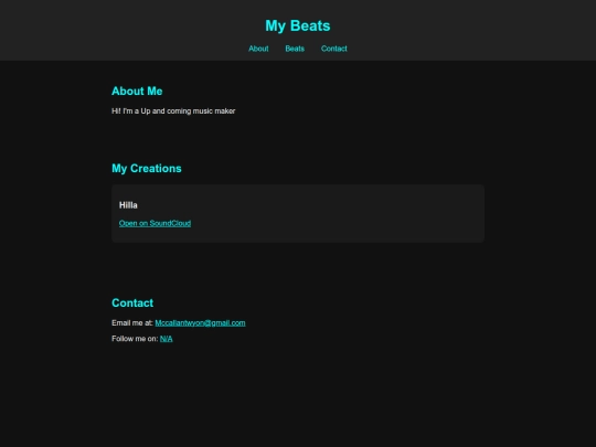 index screenshot