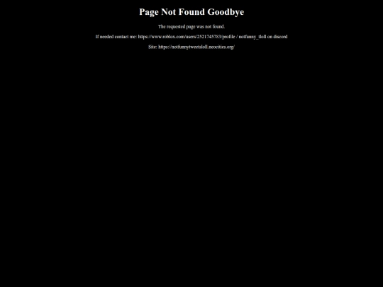 not_found screenshot