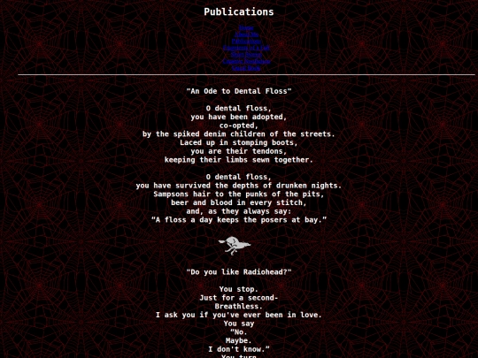 poetry screenshot