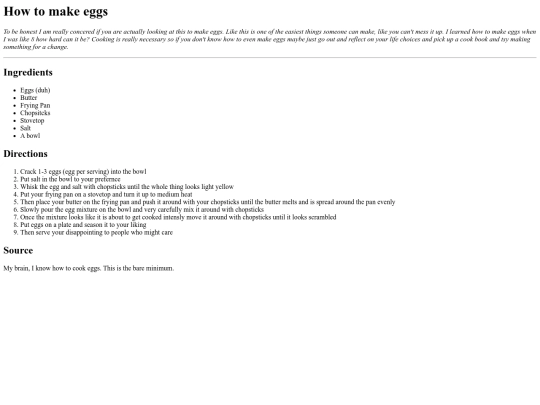 Lists screenshot
