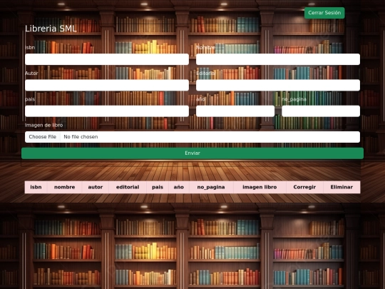 App1/index_libreria screenshot