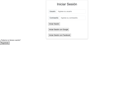 App1/login_libreria screenshot