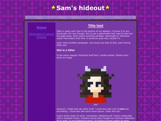 math/template screenshot