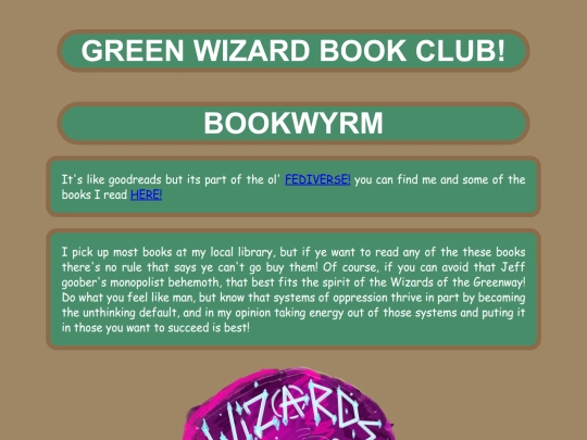 WizardBooks screenshot