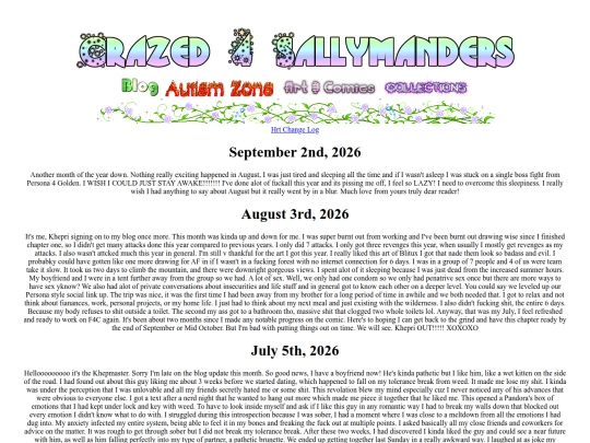 blog screenshot