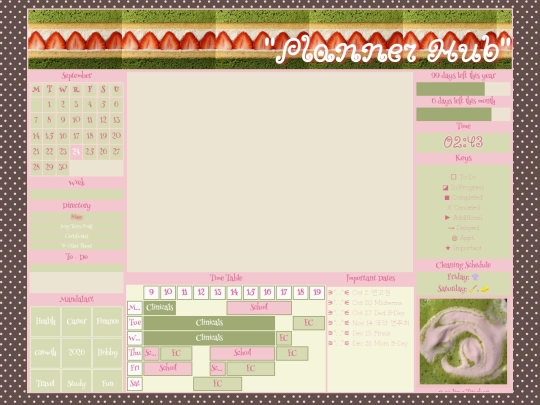 PLANNER screenshot