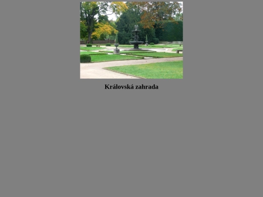 zahrada screenshot