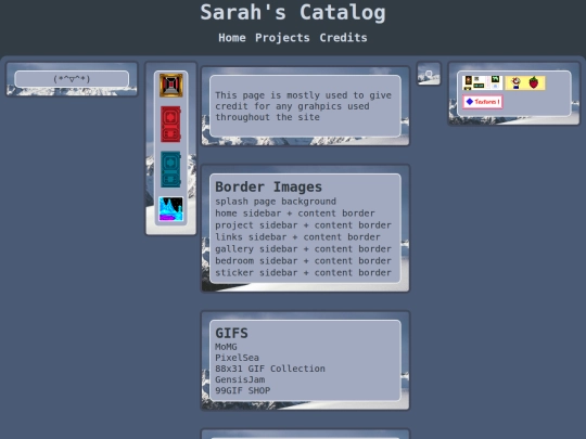 Pages/resources screenshot