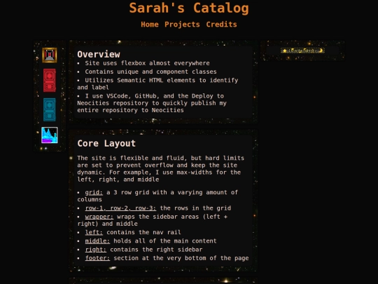 Pages/website screenshot