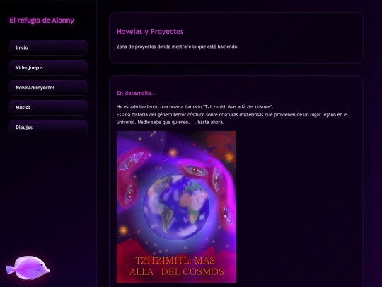 Paginas/proyectos screenshot