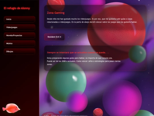 Paginas/videojuegos screenshot
