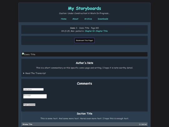comic screenshot