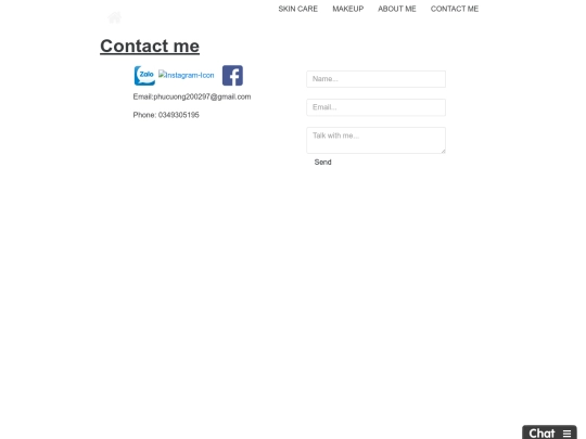 contactme screenshot