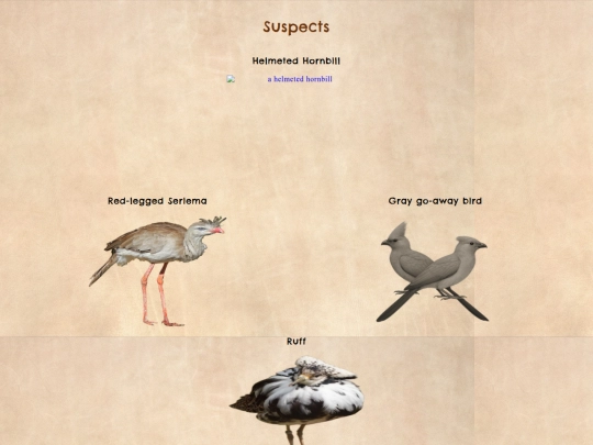suspects screenshot