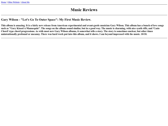 MusicReviews screenshot