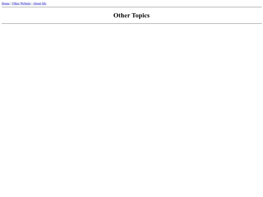 OtherTopics screenshot