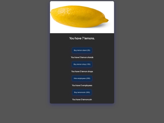 lemon screenshot
