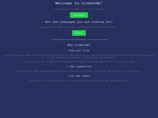 livecode screenshot