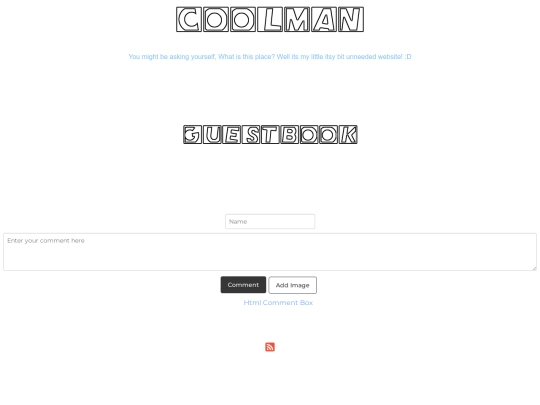 guestbook screenshot