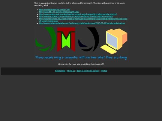 references screenshot