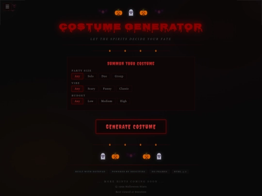 generator screenshot