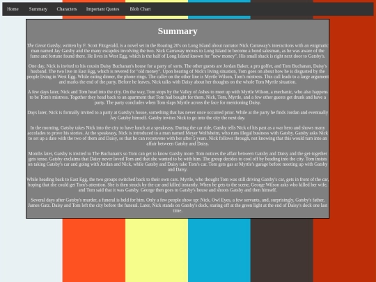 summary screenshot