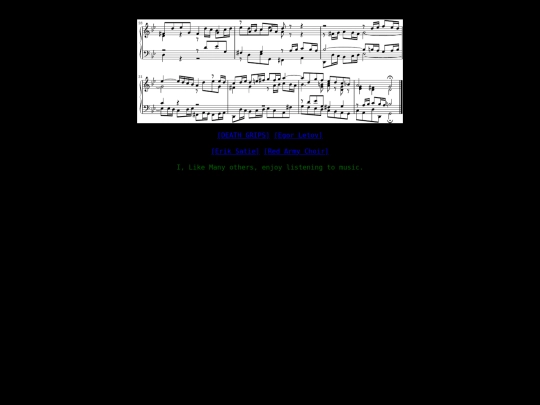 Music screenshot