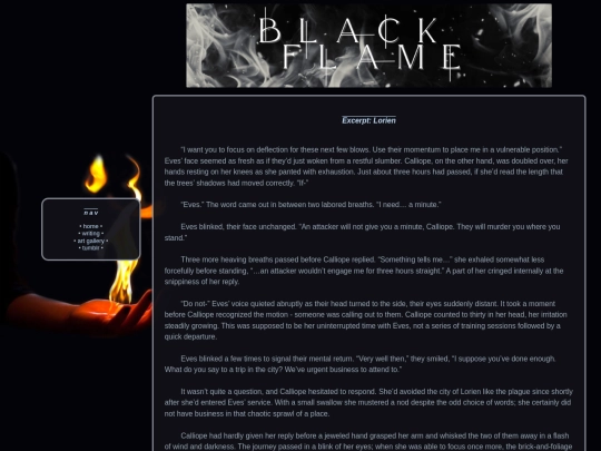 lorien-excerpt screenshot