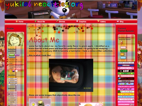 aboutme screenshot
