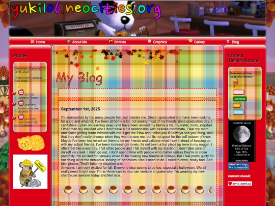 blog screenshot
