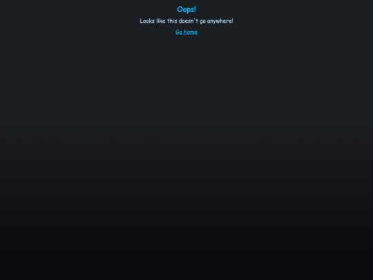 not_found screenshot