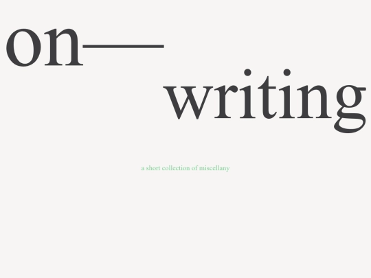 writing-index screenshot